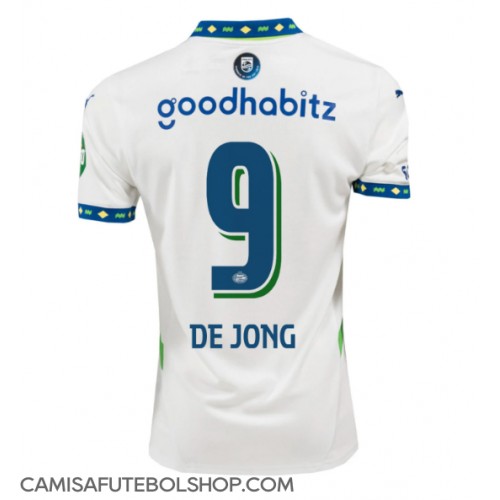 Camisa de time de futebol PSV Eindhoven Luuk de Jong #9 Replicas 3º Equipamento 2024-25 Manga Curta